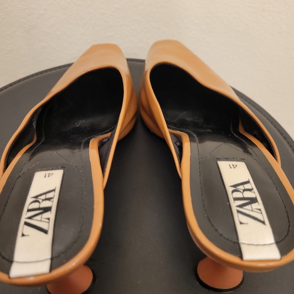 Zara Orange Mules - Picture 4 of 12